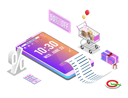 پیش‌نمایش فایل online-shopping-payment-receipt-5255870 از پک خرید آنلاین