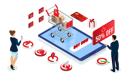 پیش‌نمایش فایل online-shopping-platform-5255871 از پک خرید آنلاین