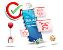 پیش‌نمایش فایل online-shopping-sale-5255889 از پک خرید آنلاین