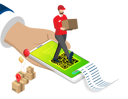 پیش‌نمایش فایل delivery-identity-barcode-5329192 از پک ایزومتریک