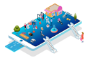 پیش‌نمایش فایل online-shopping-platform-5329213 از پک ایزومتریک