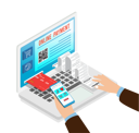 پیش‌نمایش فایل payments-receipt-5329191 از پک ایزومتریک