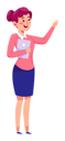 پیش‌نمایش فایل business-woman-presenting-something-5414189 از پک فعالیت افراد