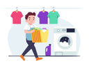 پیش‌نمایش فایل laundry-service-5414319 از پک متفرقه