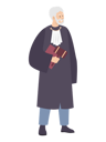 پیش‌نمایش فایل bearded-judge-holding-hammer-5527265 از پک حرفه
