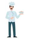 پیش‌نمایش فایل male-chef-5527286 از پک حرفه