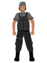 پیش‌نمایش فایل soldier-with-body-armor-5527281 از پک حرفه
