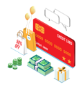 پیش‌نمایش فایل card-payment-offer-5527182 از پک خرید آنلاین