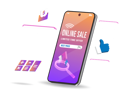 پیش‌نمایش فایل online-shopping-sale-5527177 از پک خرید آنلاین