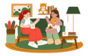 پیش‌نمایش فایل girl-friends-spending-time-together-5527150 از پک فعالیت کودکان