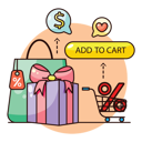 پیش‌نمایش فایل add-to-cart-5718960 از پک خرید آنلاین