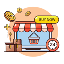 پیش‌نمایش فایل buy-now-option-5718961 از پک خرید آنلاین