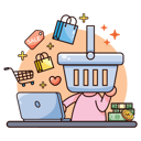 پیش‌نمایش فایل add-to-cart-5718952 از پک خرید آنلاین