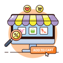 پیش‌نمایش فایل online-shopping-website-5718909 از پک خرید آنلاین