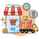 پیش‌نمایش فایل shopping-delivery-location-5718901 از پک اپلیکیشن گوشی هوشمند