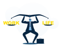 پیش‌نمایش فایل businessman-trying-to-balance-work-and-life-5719187 از پک مرد کسب‌وکار