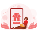 پیش‌نمایش فایل mobile-shopping-app-5718726 از پک خرید با موبایل