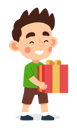 پیش‌نمایش فایل boy-is-holding-surprise-gift-10980611 از پک فعالیت کودکان