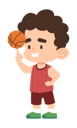 پیش‌نمایش فایل boy-is-rolling-basketball-on-his-fingers-10980638 از پک فعالیت کودکان