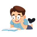 پیش‌نمایش فایل boy-is-reading-book-10980375 از پک فعالیت افراد