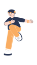 پیش‌نمایش فایل boy-is-an-aerobics-trainer-10980337 از پک کودکان