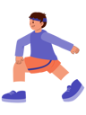 پیش‌نمایش فایل boy-is-doing-body-stretch-10980362 از پک کودکان