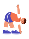 پیش‌نمایش فایل boy-is-doing-floor-exercise-10980364 از پک کودکان
