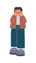 پیش‌نمایش فایل boy-is-feeling-shy-10980344 از پک کودکان