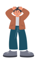 پیش‌نمایش فایل boy-is-shocked-10980341 از پک کودکان