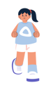 پیش‌نمایش فایل girl-have-finished-her-running-competition-10980369 از پک کودکان