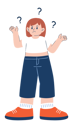 پیش‌نمایش فایل girl-is-confused-10980365 از پک کودکان