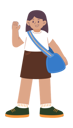 پیش‌نمایش فایل girl-is-carrying-gym-bag-10980296 از پک کودکان