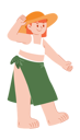 پیش‌نمایش فایل girl-is-enjoying-on-island-10980303 از پک کودکان
