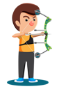 پیش‌نمایش فایل archery-game-10980173 از پک کودک ورزشکار