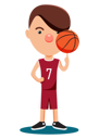 پیش‌نمایش فایل basketball-player-10980175 از پک کودک ورزشکار