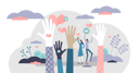 پیش‌نمایش فایل volunteering-ready-for-help-5357613 از پک مفاهیم داوطلبی
