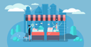 پیش‌نمایش فایل small-business-with-commerce-profit-and-earnings-from-product-sell-service-2080932 از پک کسب و کار