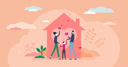 پیش‌نمایش فایل home-love-2279324 از پک ویروس کرونا