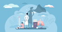 پیش‌نمایش فایل nurse-super-hero-concept-2279322 از پک ویروس کرونا