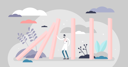 پیش‌نمایش فایل pandemic-crisis-domino-effect-chain-reaction-concept-2279316 از پک ویروس کرونا
