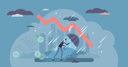 پیش‌نمایش فایل recession-financial-storm-concept-2279314 از پک ویروس کرونا