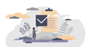 پیش‌نمایش فایل businesswoman-doing-checkmark-on-tasklist-4601648 از پک کسب‌وکار آنلاین