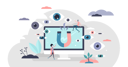 پیش‌نمایش فایل digital-marketers-attracting-customers-towards-sale-4601649 از پک کسب‌وکار آنلاین