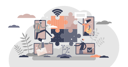 پیش‌نمایش فایل marketing-team-discussion-marketing-strategy-4601652 از پک کسب‌وکار آنلاین