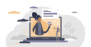 پیش‌نمایش فایل online-customer-support-center-4601624 از پک کسب‌وکار آنلاین