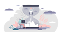 پیش‌نمایش فایل startup-launch-4601647 از پک کسب‌وکار آنلاین