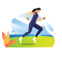 پیش‌نمایش فایل female-runner-6200935 از پک شخصیت ورزشی