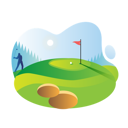 پیش‌نمایش فایل golf-ground-6200937 از پک شخصیت ورزشی