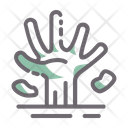 پیش‌نمایش فایل hand-of-zombie-9794122 از پک سرگرمی هالووین