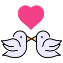 پیش‌نمایش فایل love-birds-10628197 از پک ولنتاین